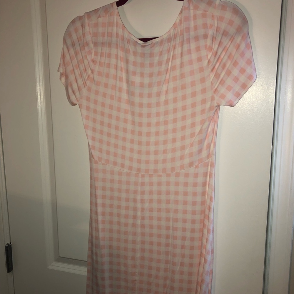 Forever 21 Pink Gingham Dress NWT - Picture 7 of 7